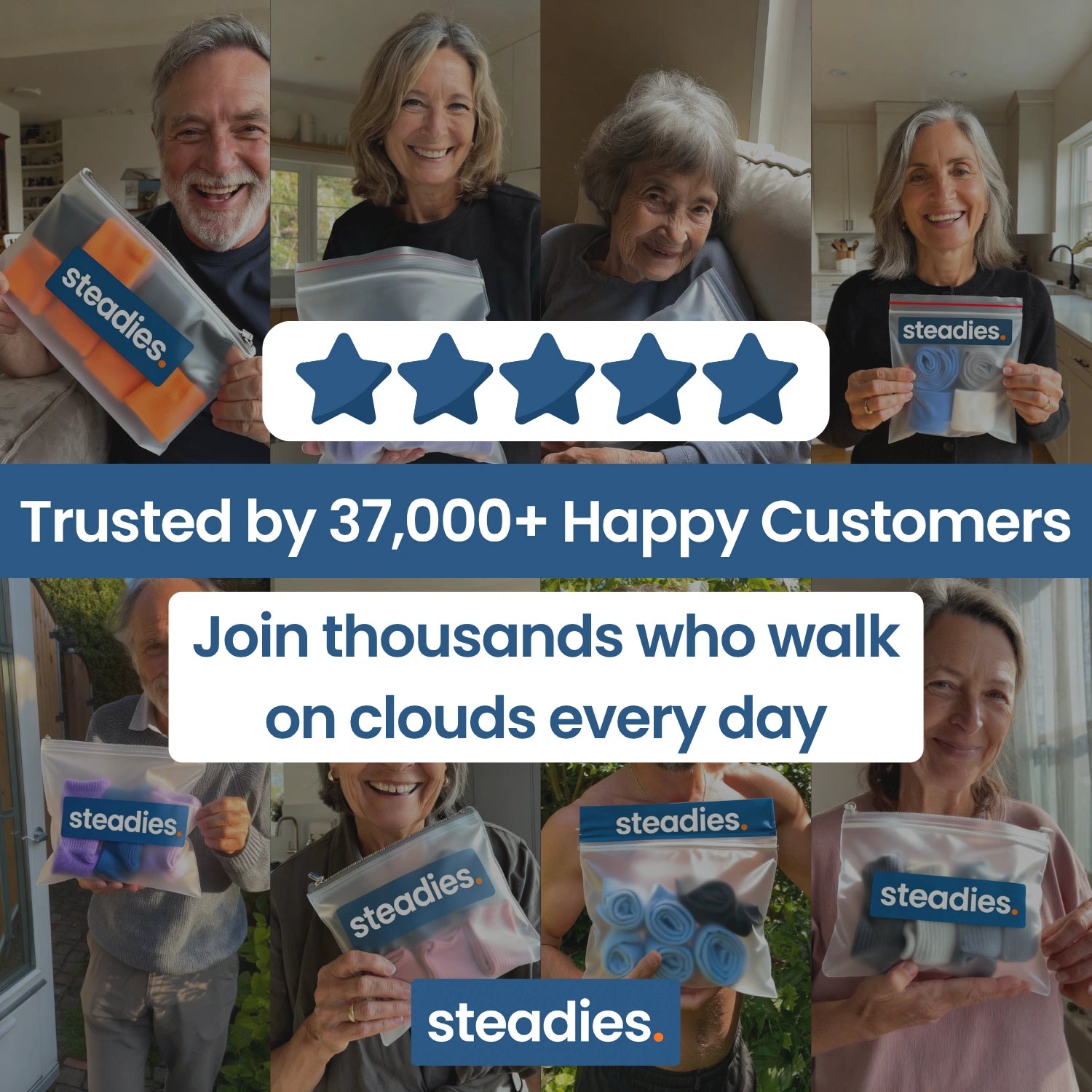 Steadies™ Memory Foam Slippers