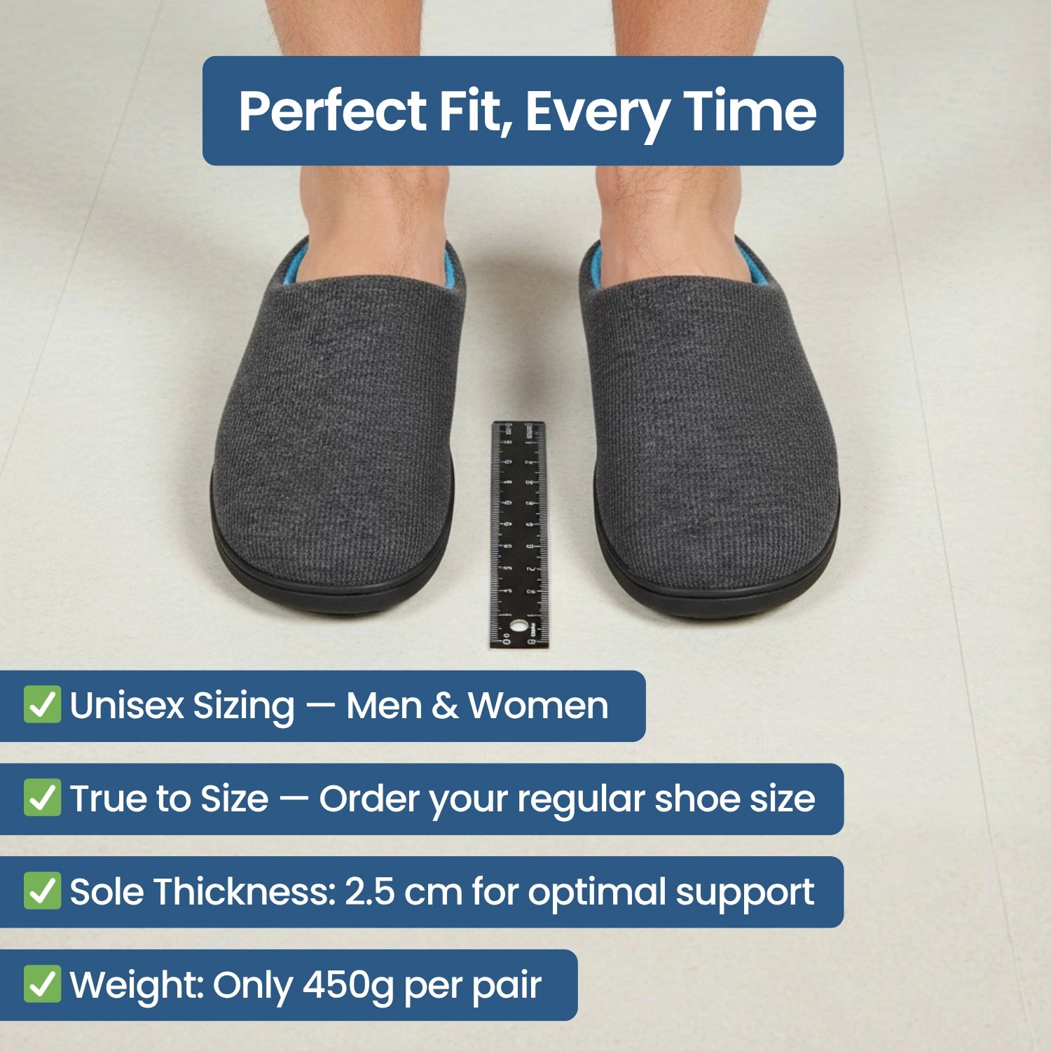 Steadies™ Memory Foam Slippers