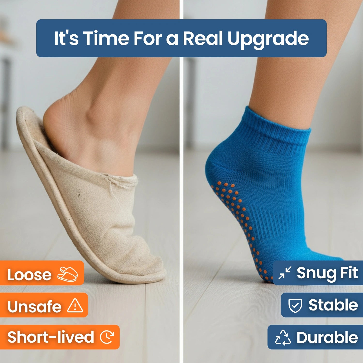 Steadies™ Grip Socks