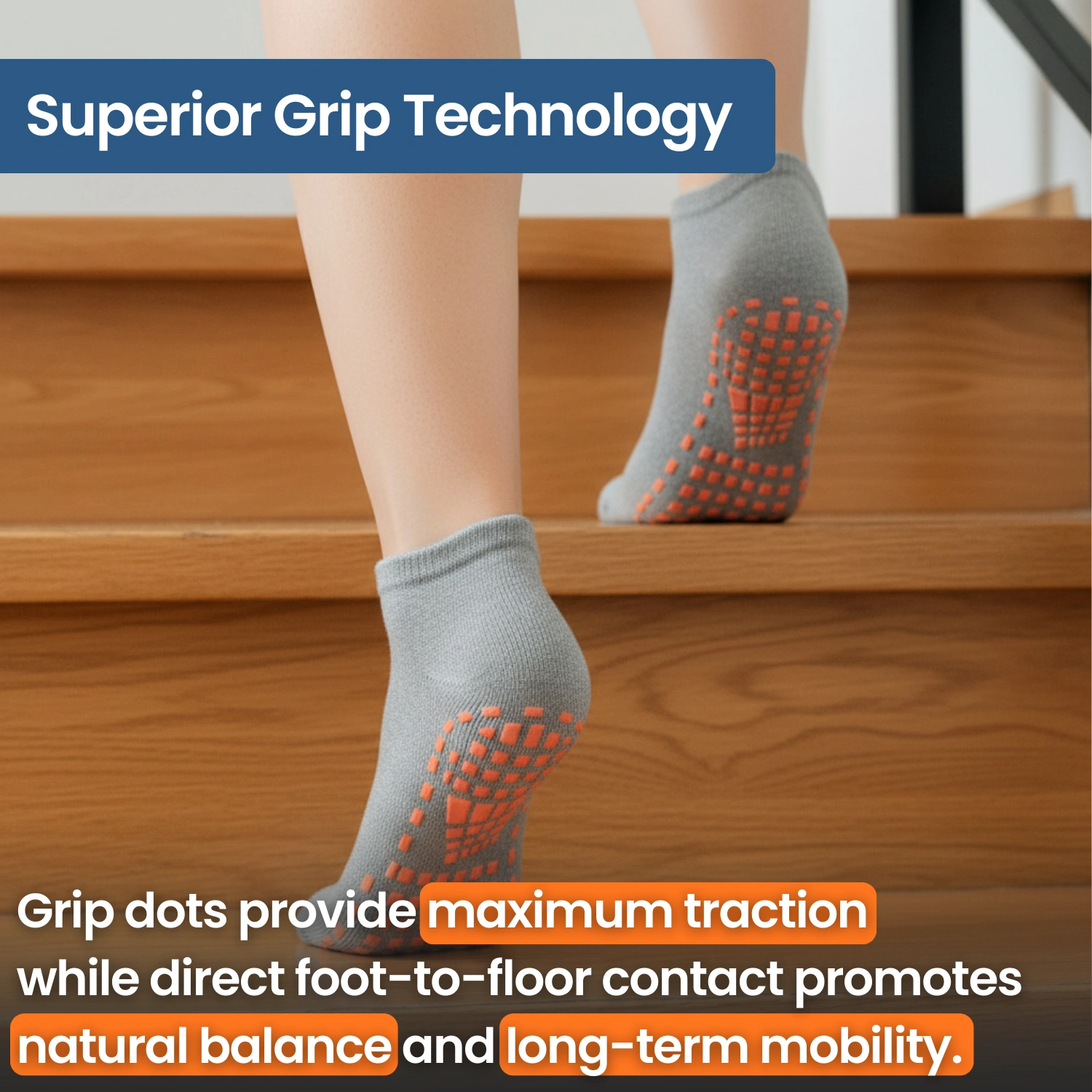 Steadies™ Grip Socks